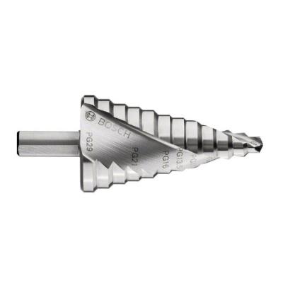 Bosch 2608587428 Fraise Étagée Queue 3 Pans pour Presse-Étoupes Longueur 93 Mm Exécution Hss