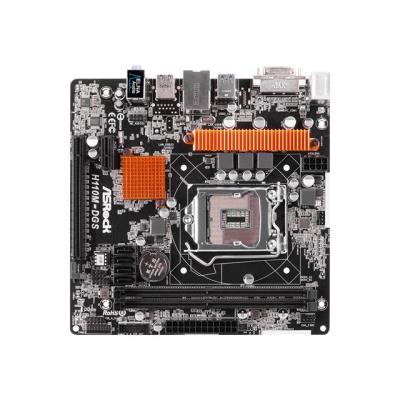 ASRock H110M-DGS - moederbord - micro ATX - LGA1151 Socket - H110