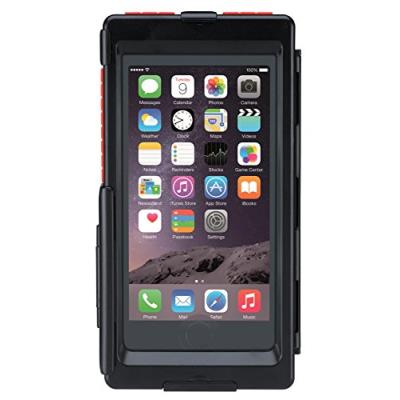 Tigra Sport TIGIP6P Kit de Console pour Vélo Incluant Etui Résistant à l'eau IPX4 et Support d'Attaches pour Vélo Compatible avec iPhone 6 Plus - Noir
