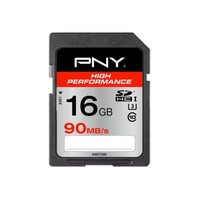 PNY High Performance - flashgeheugenkaart - 16 GB - SDHC UHS-I