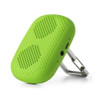 Bluetooth speaker exo, green 1.5w rms, 4 hours playtime estuff es80905