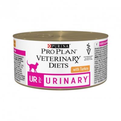 Pro plan veterinary diets - chat - ur st/ox urinary - dinde - 24 boîtes