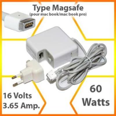 Chargeur D'Alimentation Adaptateur Secteur Compatible Macbook Pro 13 Pouces Embout Magsafe Apc Store