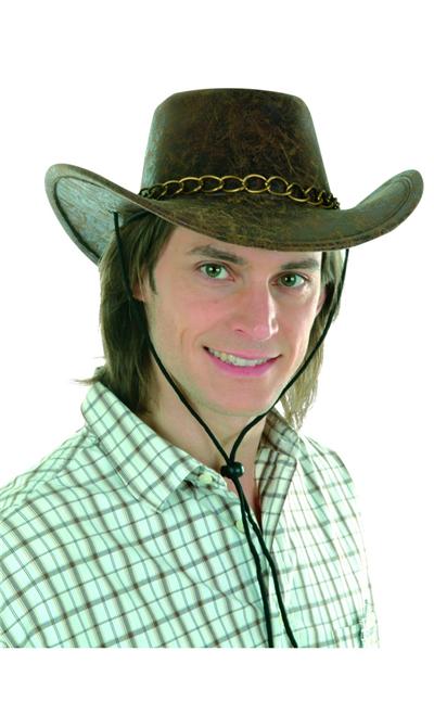 Chapeau Cowboy avec Collier
