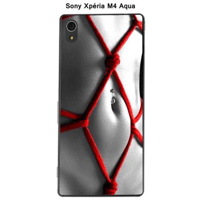 Coque Sony Xpéria M4 Aqua - Bondage face - 1
