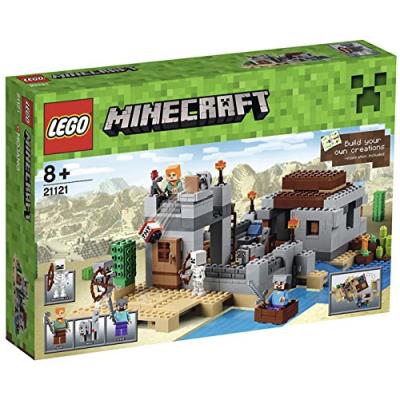 Lego minecraft - 21121 - jeu de construction - l'avant-poste dans le désert