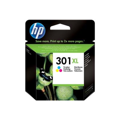HP 301XL - hoog rendement - kleur (cyaan, magenta, geel) - origineel - inktcartridge