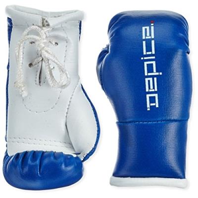 Depice décoration paire de mini gants de boxe mini bleu - bleu
