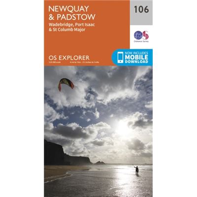 Os Explorer Map (106) Newquay And Padstow (Map)