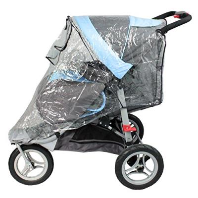Looping habillage pluie pour poussette 3 roues transparent