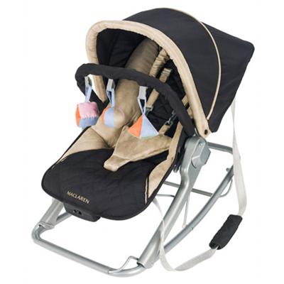 Maclaren Transat Rocker Black Champagne Transats Pour Bebe Achat Prix Fnac