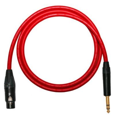 Designacable Câble de plomb femelle XLR vers Jack VanDamme Noir