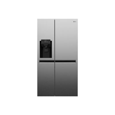 LG GSL6611PS - réfrigérateur/congélateur - côte-à-côte - pose libre - inox platiné