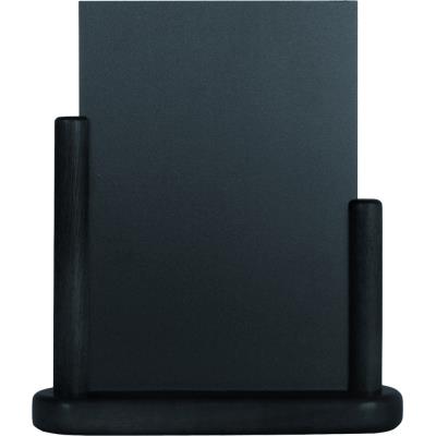ardoise de table noir laqué A5