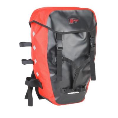 Fox line sac à dos multicolore multi-coloured - red black 33 x 16 x 55 cm