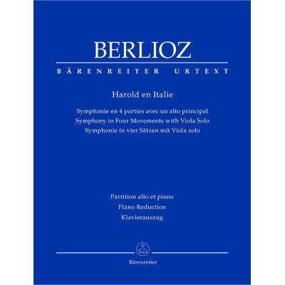 Partitions classique BARENREITER BERLIOZ HECTOR - HAROLD EN ITALIE HOL.68 - ALTO, PIANO Alto