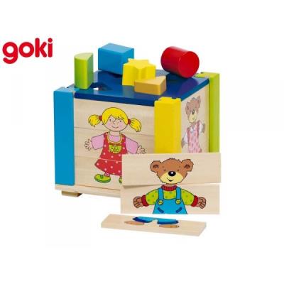 Goki - Goki Boîte puzzle à formes