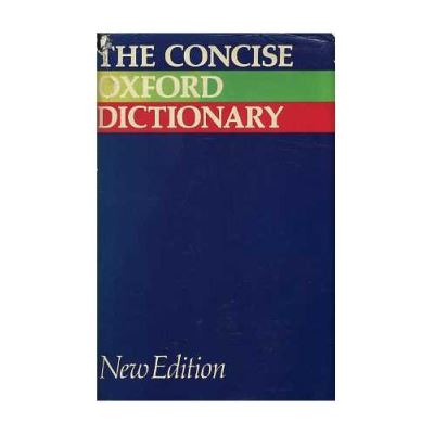 The Concise Oxford Dictionary Of Current English - Poche - Achat Livre ...