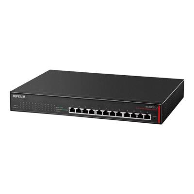 BUFFALO BS-MP20 Series BS-MP2012 - switch - 12 poorten - rack-uitvoering