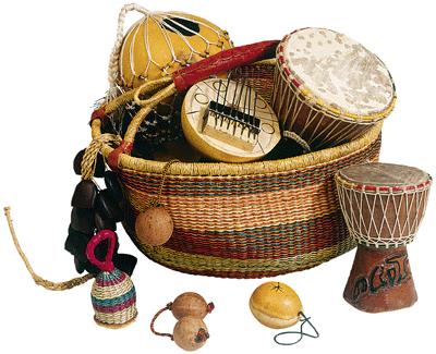 Fuzeau - Panier Africain 8 Instruments