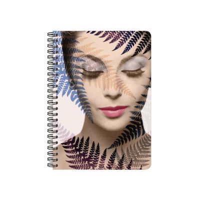 Les Cakes de Bertrand - Cahier à Spirales A5 - 148 pages - Portrait Femme