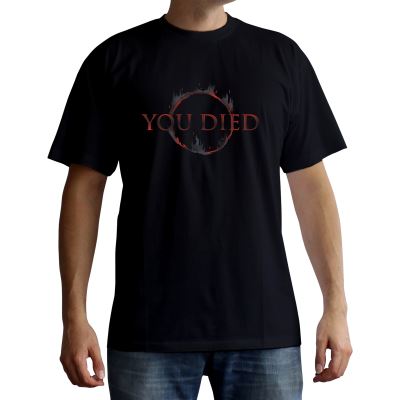 ABYstyle - Dark Souls - T-Shirt - You Died - Noir - Homme (S)