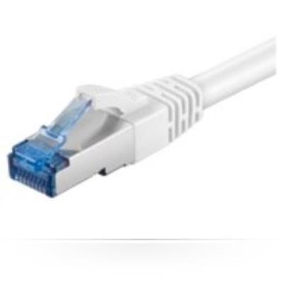 Sftp cat6a 5m white snagless microconnect sftp6a05w