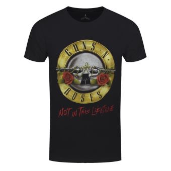 Guns N' Roses T-Shirt Not In This Lifetime Tour Homme Noir - 1