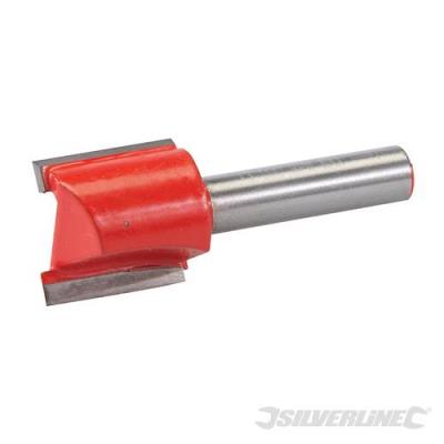 Fraise droite de 8 mm métrique Silverline