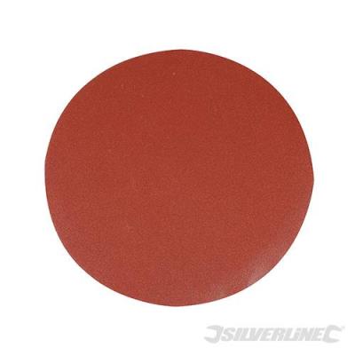 Silverline - 282541 - Disques abrasifs perfor&eacute;s auto-agrippant - Grain 240 - 180 mm - Pack de 10