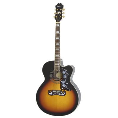 Epiphone - Guitare electro acoustique epiphone ej-200ce - vintage sunburst