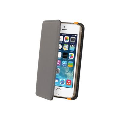 Muvit Made in Paris Agenda Case - Flip cover voor mobiele telefoon - grijs