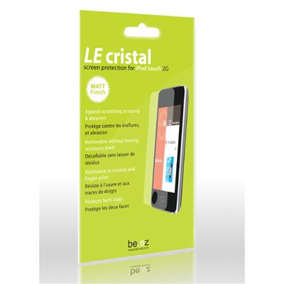 Protection écran Be.ez Le Cristal Matt pour iPod Touch 2G