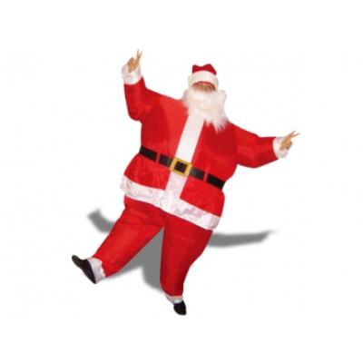 Costume gonflable de Père-Noel pour Noel déguisement fete accesssoire costume insolite drole