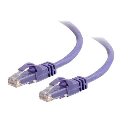 C2G Cat6 Booted Unshielded (UTP) Network Patch Cable - verbindingskabel - 1 m - paars