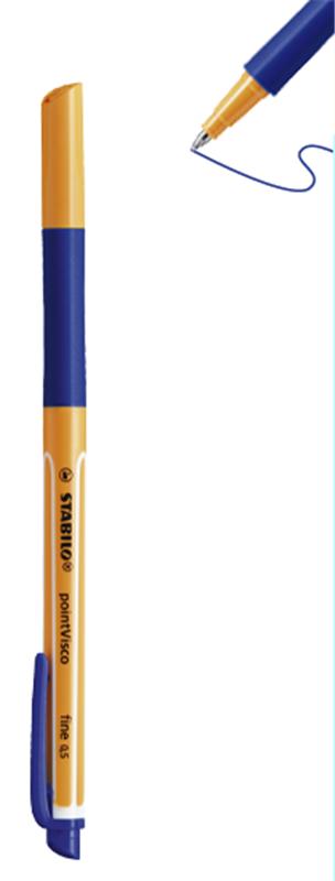 Stylo Roller Stabilo pointVisco - roller à encre gel pointe 0,5mm brun