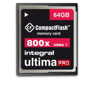 Integral ultimapro compactflash carte mémoire 800 x 64 go