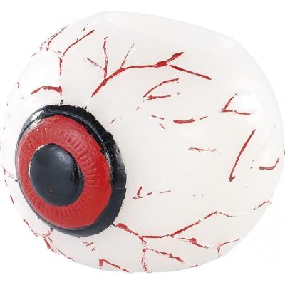 Bougie LED en cire véritable ''Oeil d'Halloween'