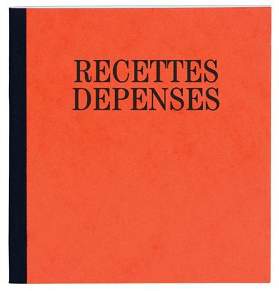 Journal Exacompta Recettes Dépenses des Professions placées sous