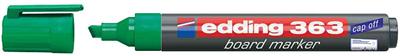 Edding - Whiteboard Marker 363, Pointe Biseautée, Bleu