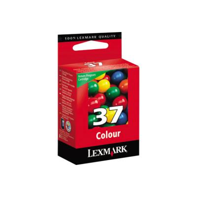 Lexmark Cartridge No. 37 - kleur (cyaan, magenta, geel) - origineel - inktcartridge - LRP