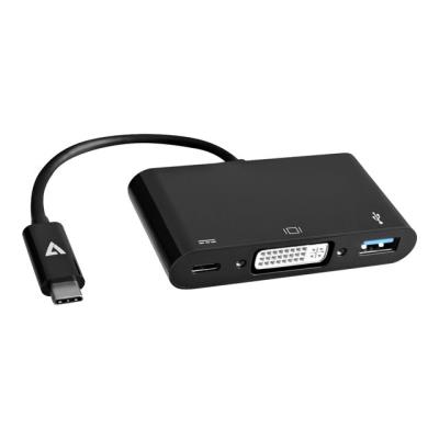 V7 externe video-adapter - zwart