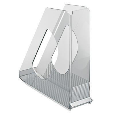 Esselte europost porte-revues en polystyrène transparent 21433