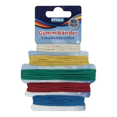 Bandes élastiques de couleur Toppoint 95 pièces