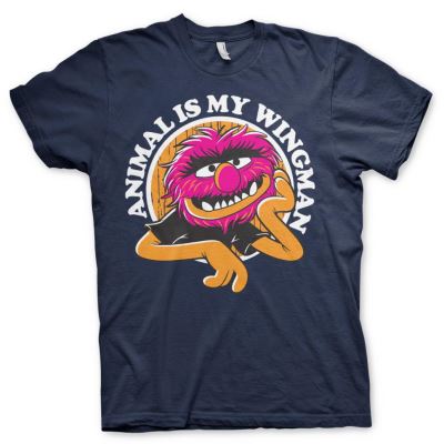 The MUPPETS - T-Shirt - Animal is my Wingman (S)