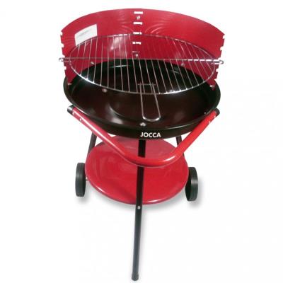 Barbecue de jardin à roulettes