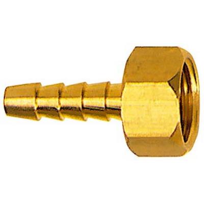 Embout à olive à visser à filetage femelle, Raccord : G 1/4 pouces, Pour tuyau flexible LW 6 mm, OC 19 mm, Long. : 36 mm