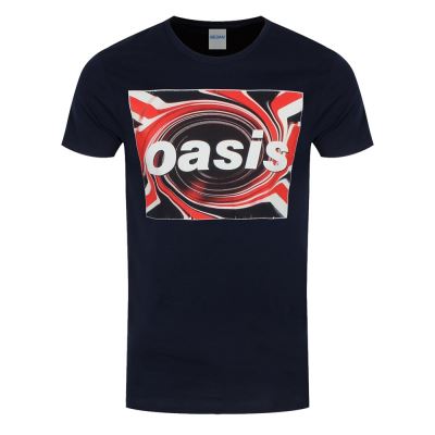 Oasis T-Shirt Union Jack Homme Bleu - Taille S