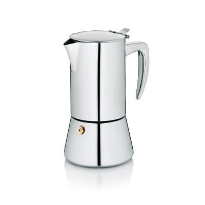 KELA 10835 LATINA CAFETIÈRE ITALIENNE ACIER INOXYDABLE GRIS/ARGENT 17 CM