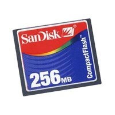 SanDisk - flashgeheugenkaart - 256 MB - CompactFlash